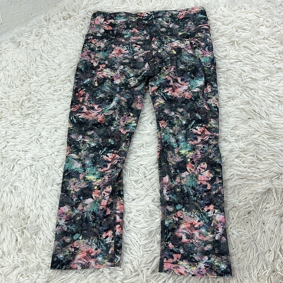 Lululemon Fast & Free Crop II *Nulux 19" Dappled Daze Multi - Picture 4 of 5